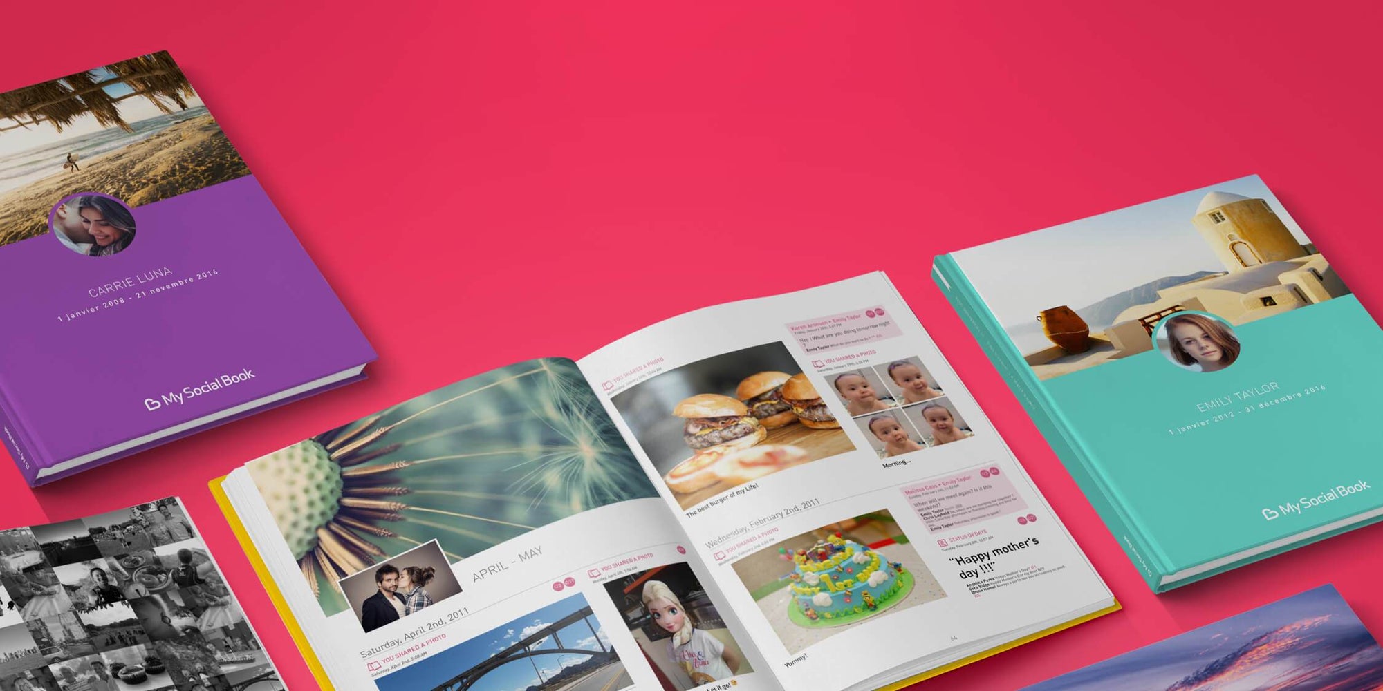 O seu álbum de fotografias anual em apenas alguns cliques