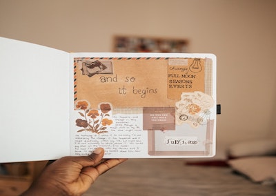 The Book of Me: A Guide to Scrapbooking About Yourself