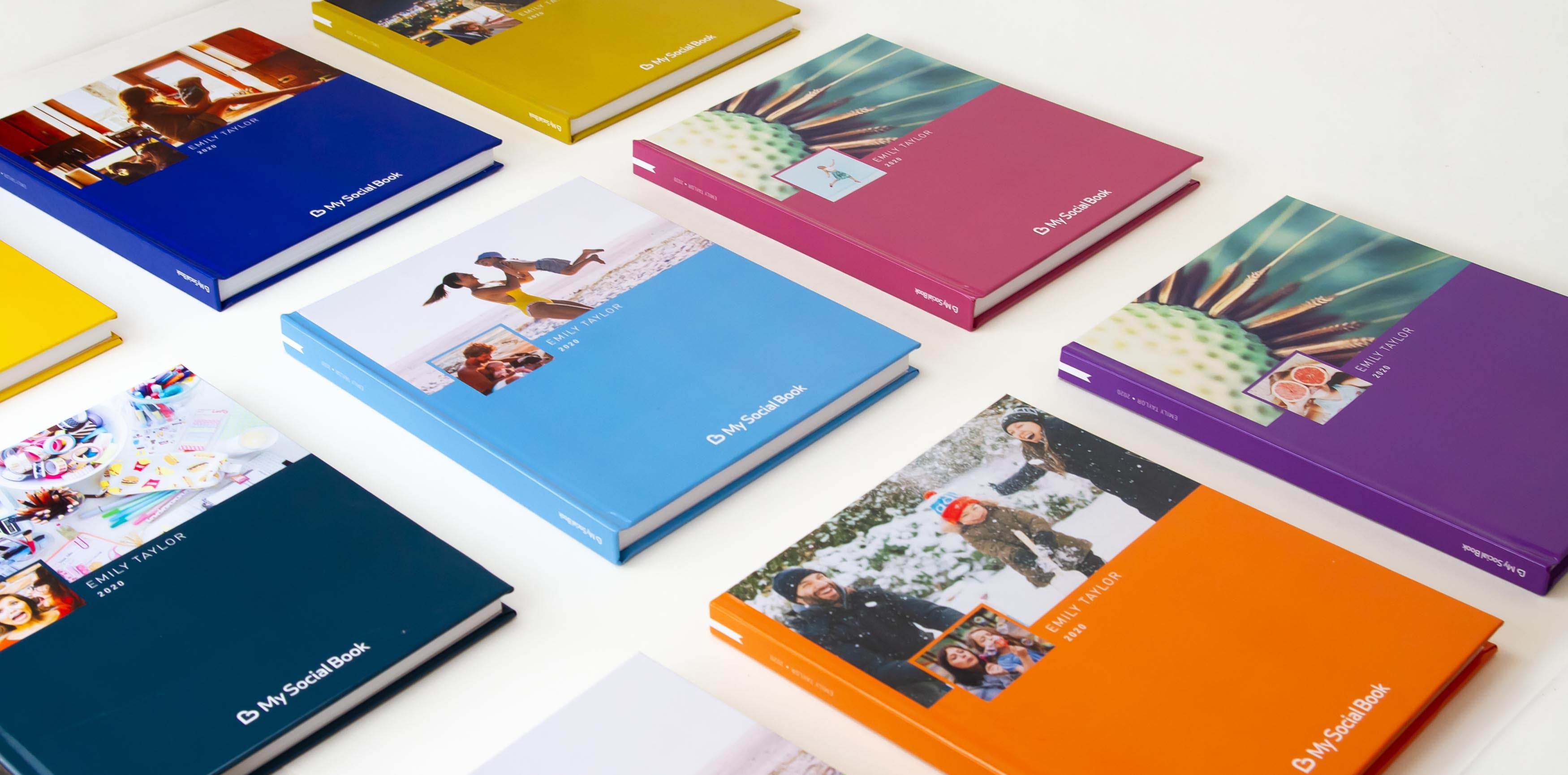 Monthly chapters inside a Social Book